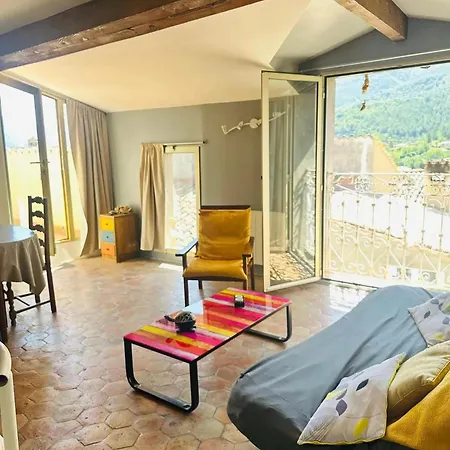 Apartment Charmant A Avec Vue Montagne + Terrasse 58 M² *